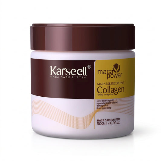 Máscara Colágeno Karseell® 500ml [Restauração Permanente e Completa]